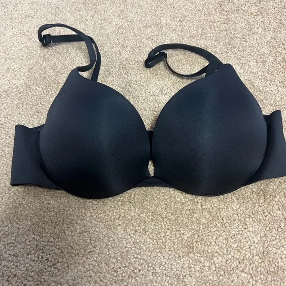 SKIMS Onyx Ultimate Push Up Bra 34B - Picture 2 of 6